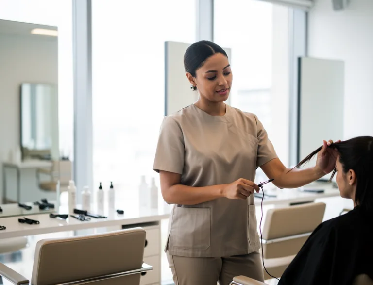 Luxury hair salon Akron